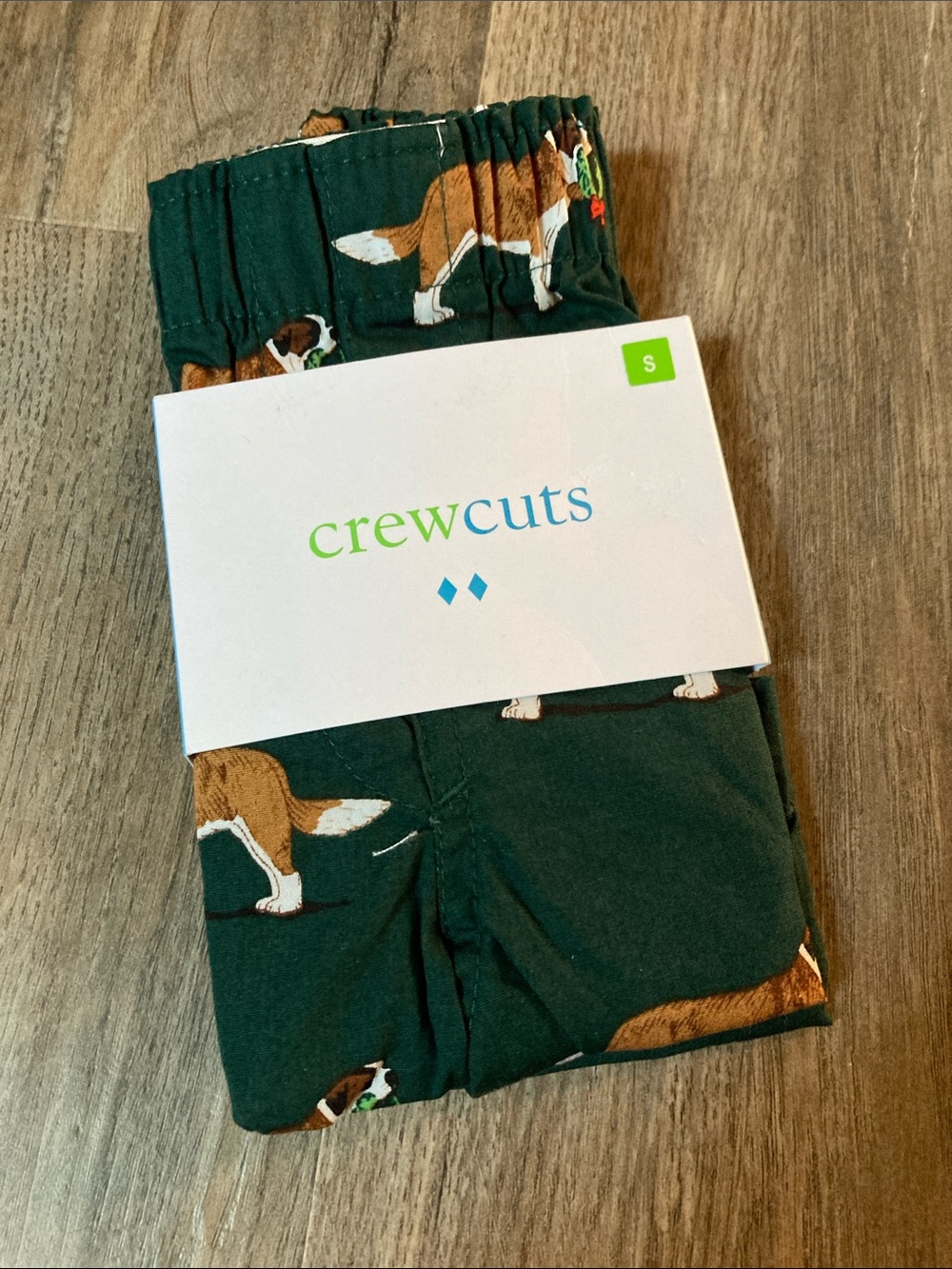 J. Crew crewcuts Boxers Holiday St. Bernard